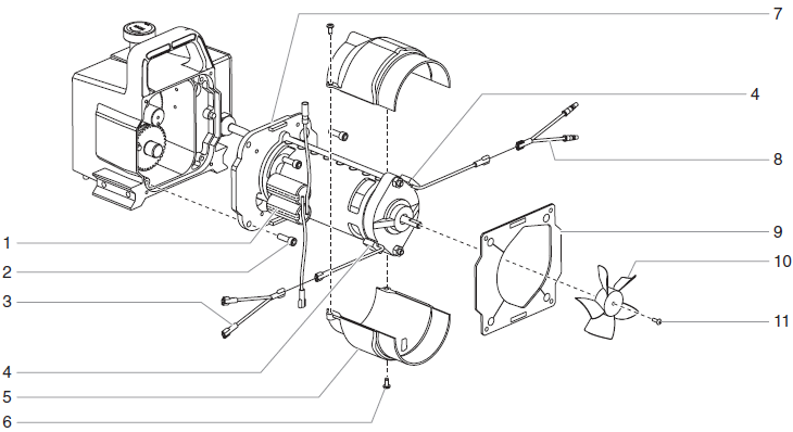 340 Motor Assembly